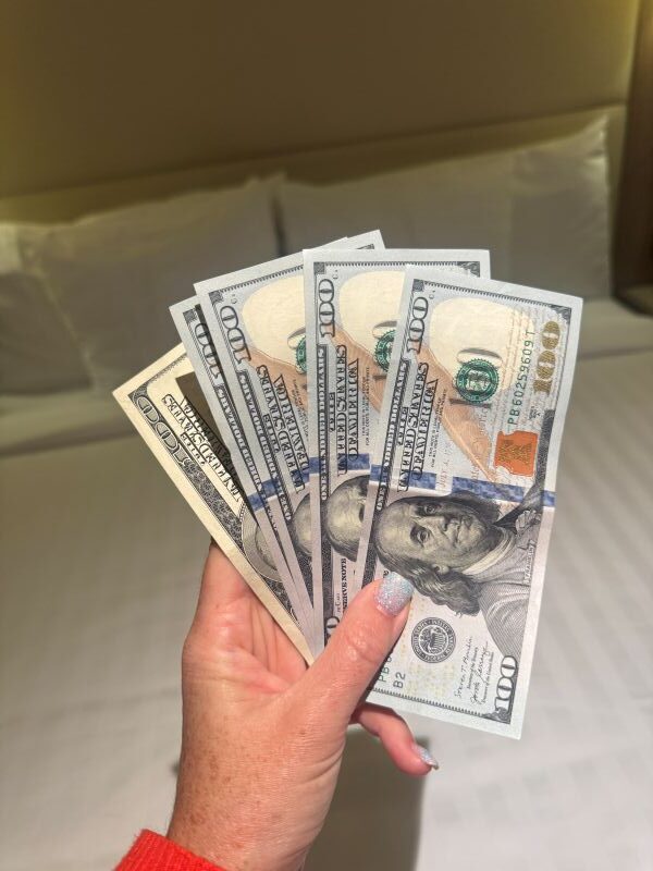 Cash on a cruise