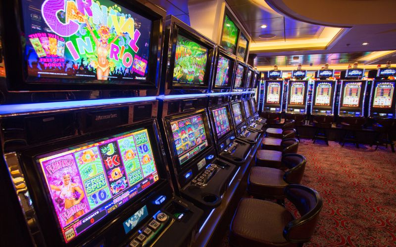 Slot machines of Casino Royale