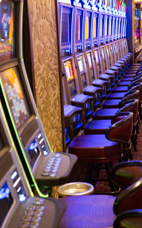 Slot machines of Casino Royale