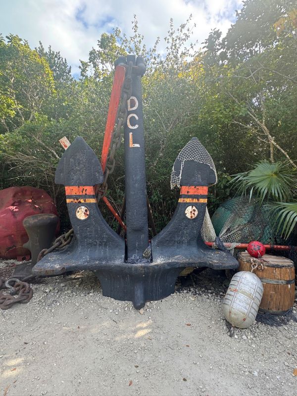 shipwreck props at Castaway Cay