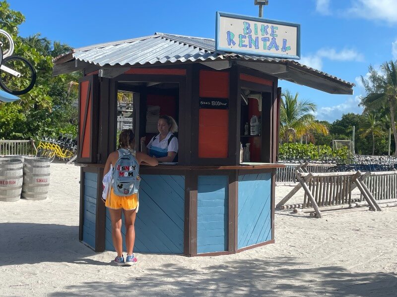 Castaway Cay bike hire