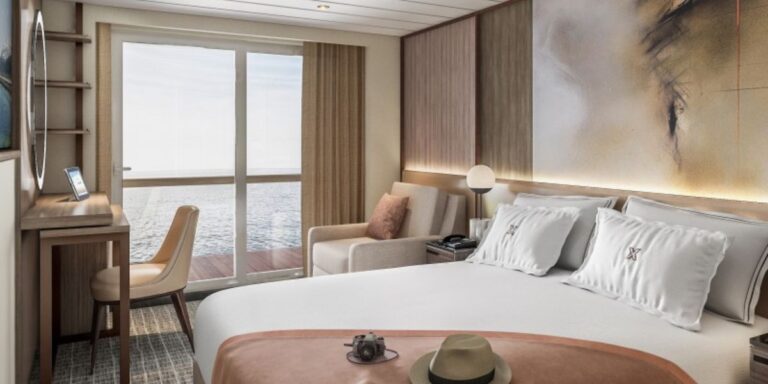 stateroom of a cruise ship
