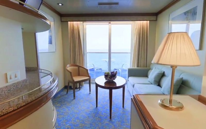 Caribbean Princess Club Class Mini Suite