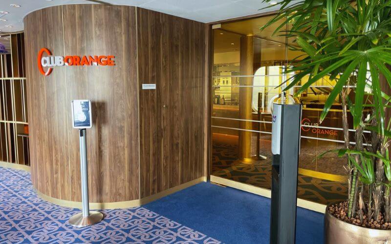 Club Orange on Holland America Line cruise ship