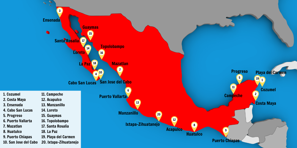 western mexico cruise ports