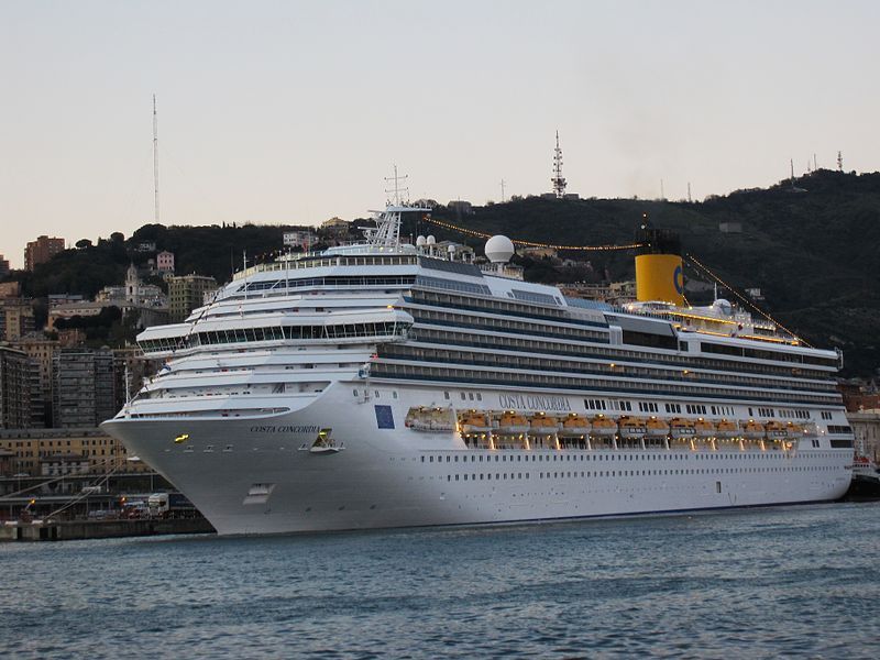 What costa concordia looks like before sinking