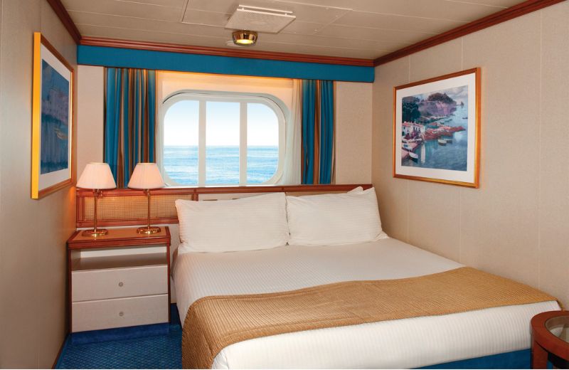 crown princess ocean view cabins