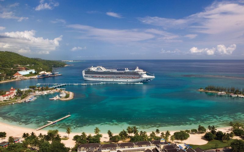 Crown Princess in Ocho Rios, Jamaica