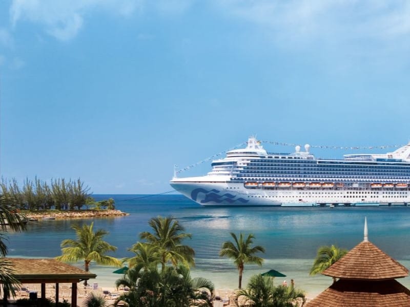 Crown Princess in the Caribbean