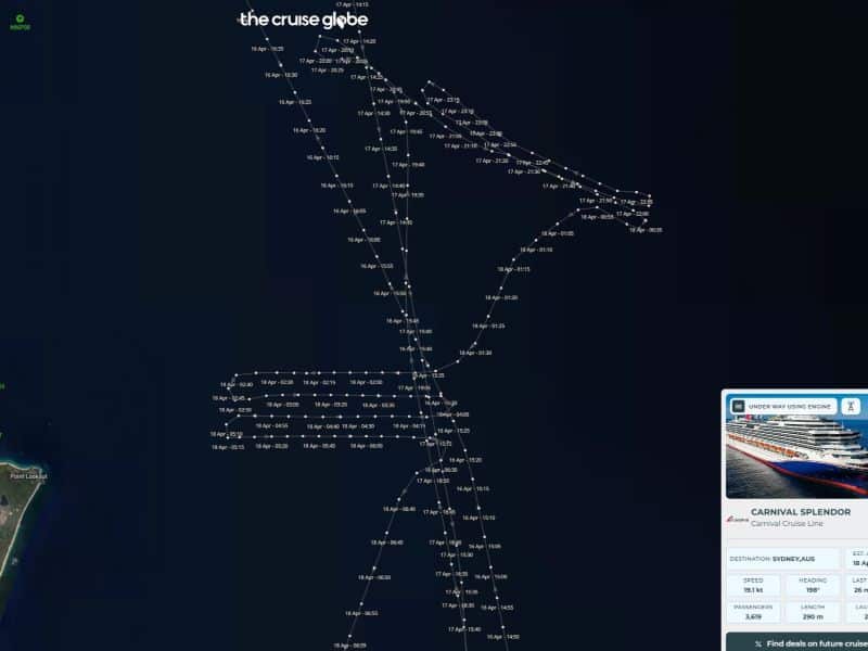 Cruise Globe - Carnival Splendor