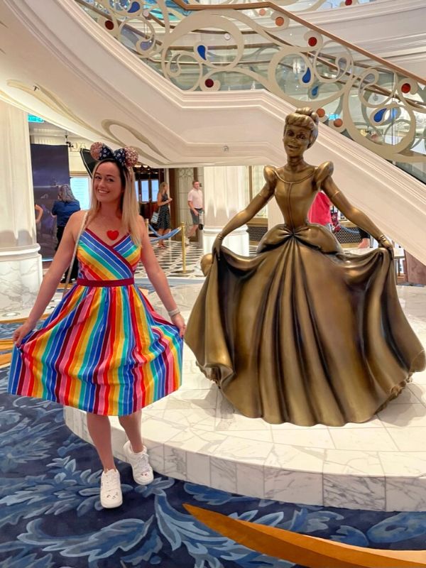 Cruise Mummy Disney Wish Grand Hall