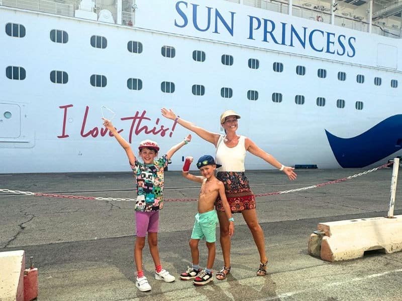 Cruise Mummy Sun Princess - 1