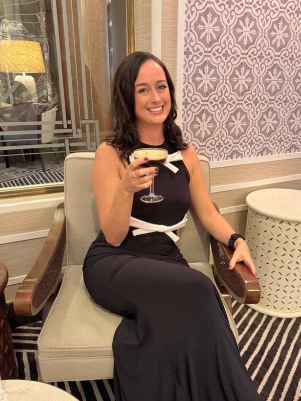 Cruise Mummy with espresso Martini