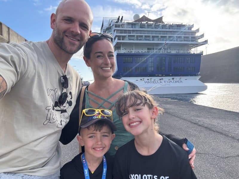 Cruise Mummy family with Marella Explorer