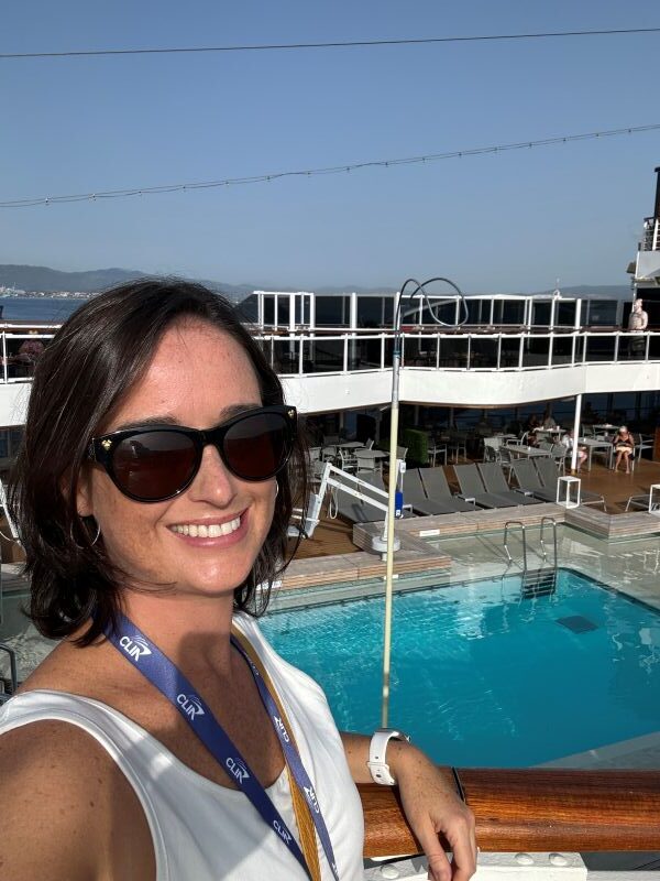 Cruise Mummy on Holland America ship visit