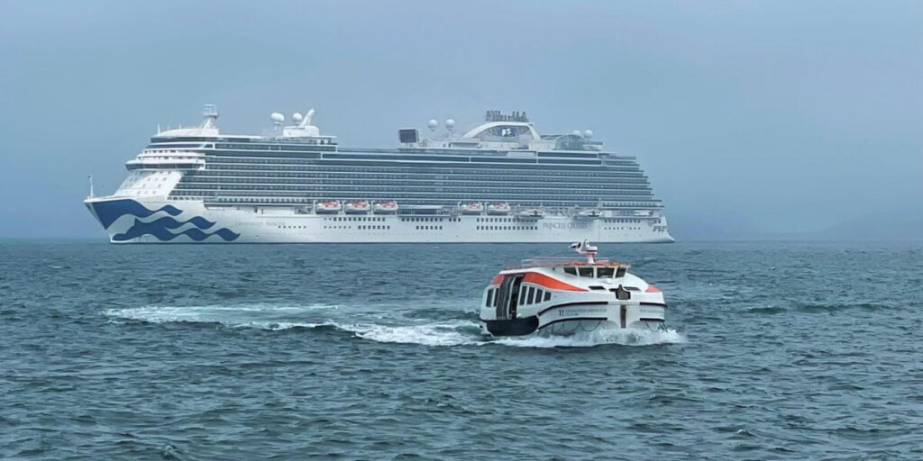 cruise tender vs dock