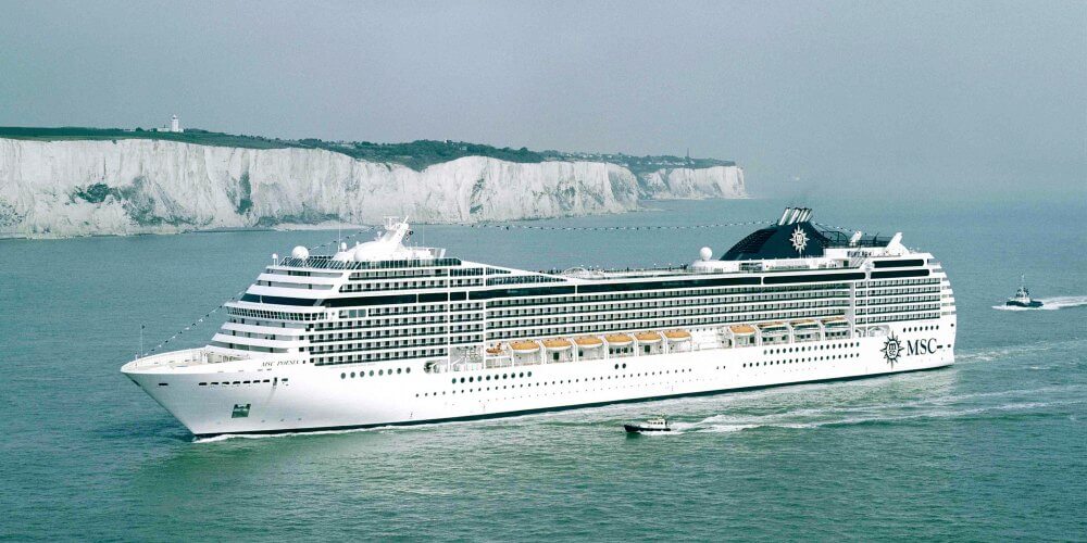 Cruise ship in Dover