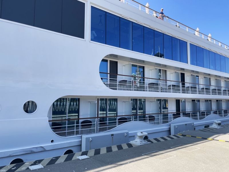 River cruise ship balcony rooms
