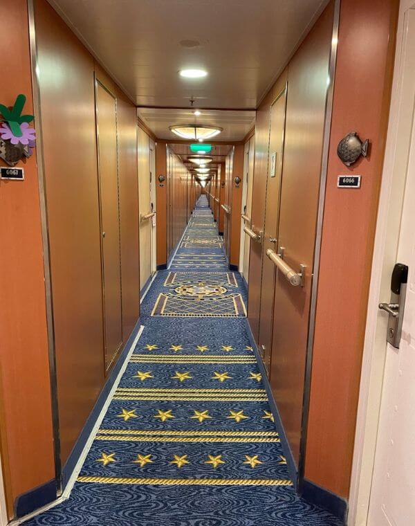 Disney Magic hallway