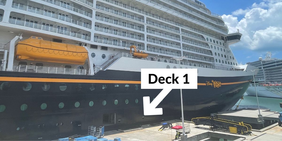What Is Deck 1 On A Cruise Ship? Is It Bad?