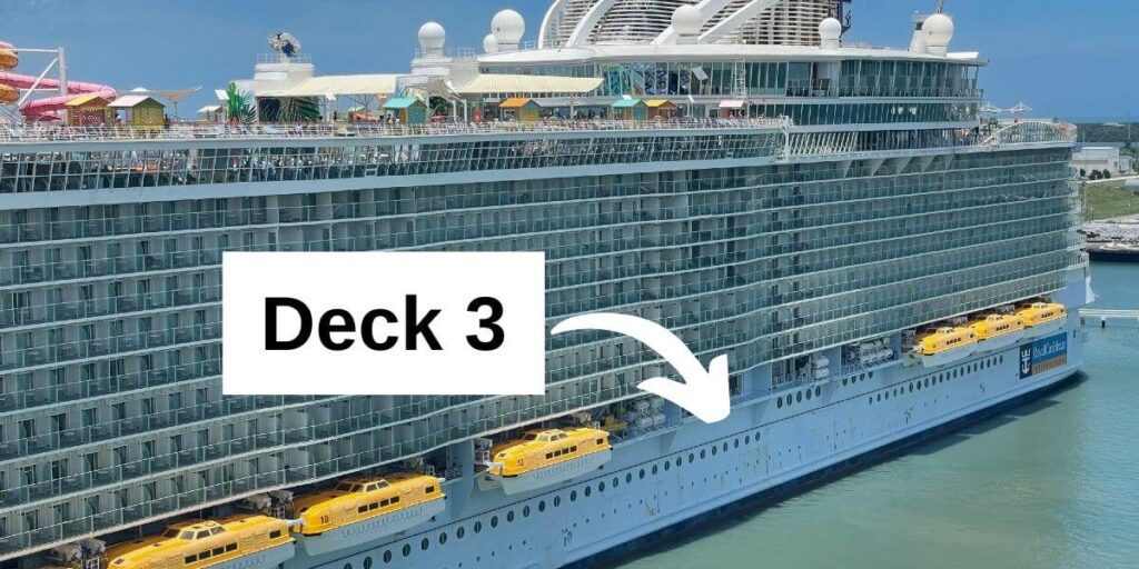 Deck 3 on Oasis of the Seas