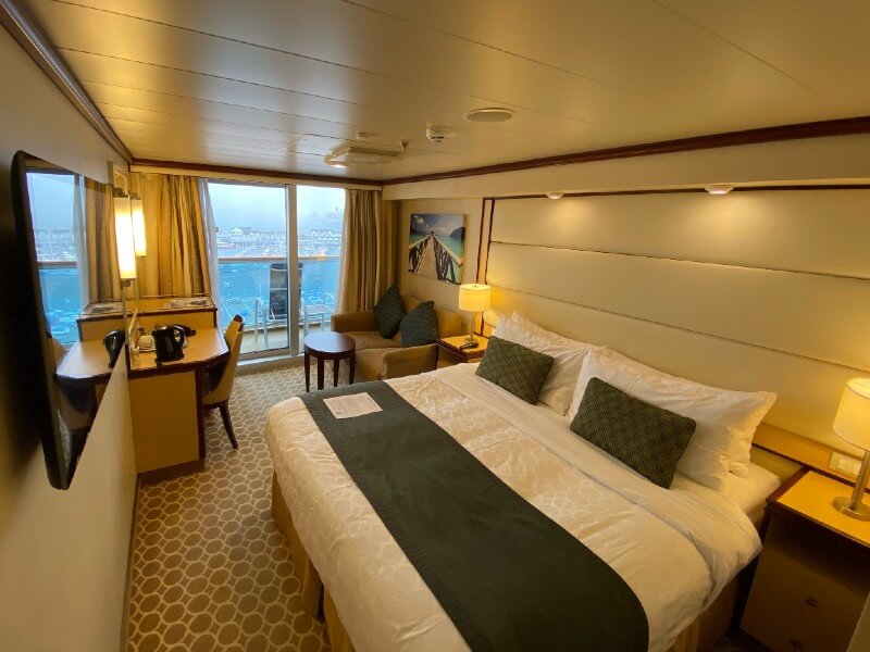 Deluxe Balcony Cabin on Regal Princess