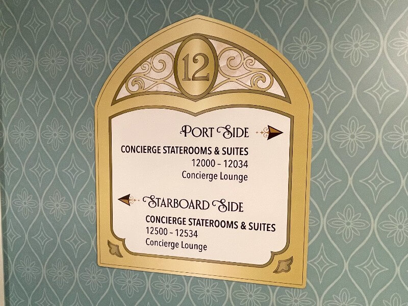 Disney Cruise concierge rooms