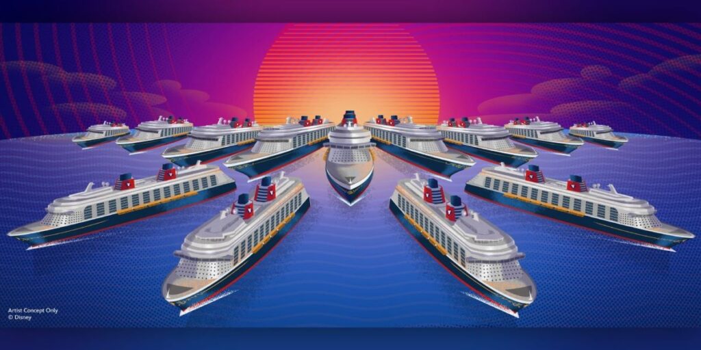 Disney Cruise Line 13 ships