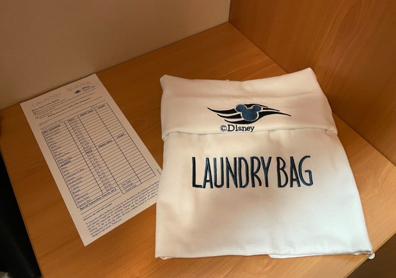 Disney Cruise Line laundry bag