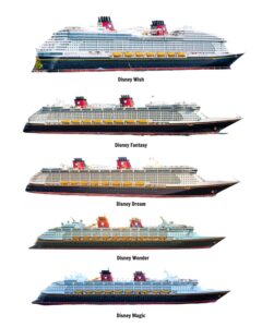 disney cruise ships names