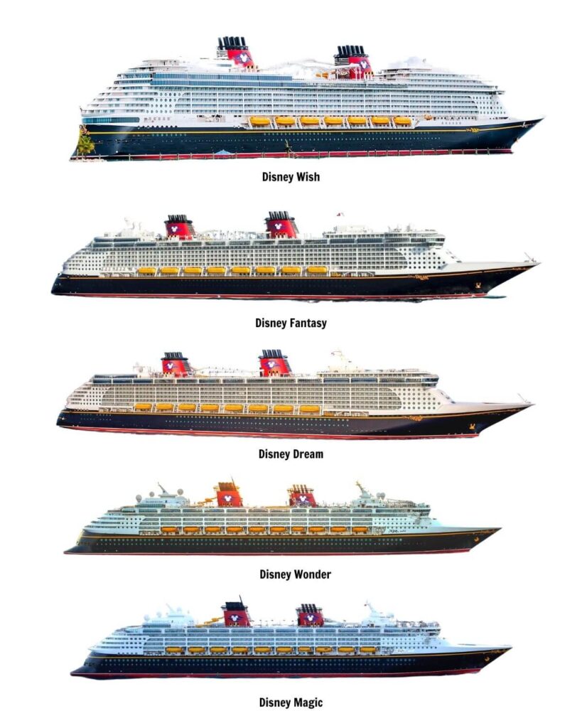 disney cruise ships length