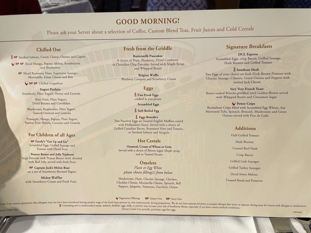 Disney Cruise Vegan Guide (with secret options!) (2023)