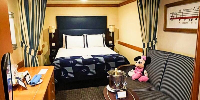 Disney Magic inside stateroom