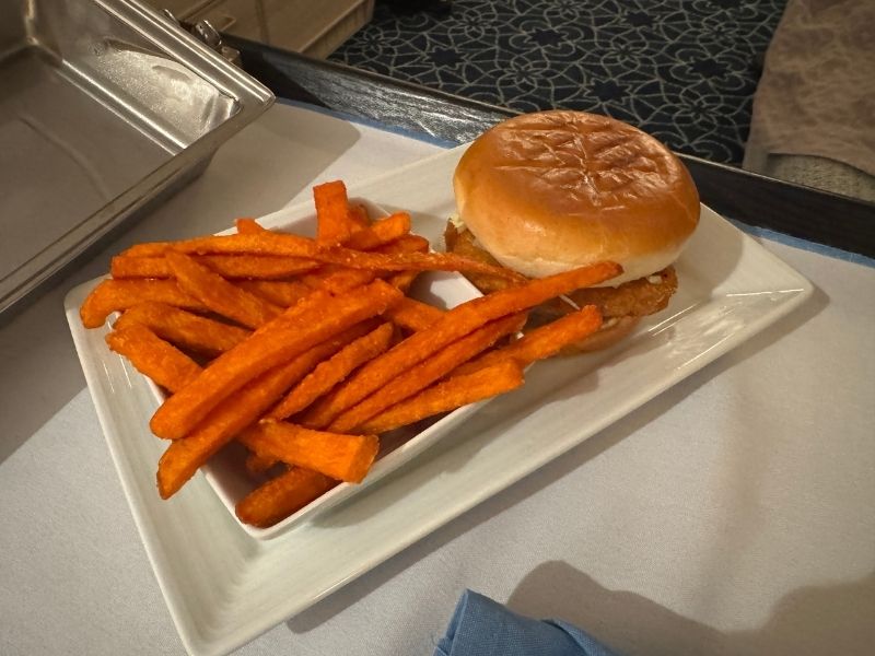 Disney cruise room service