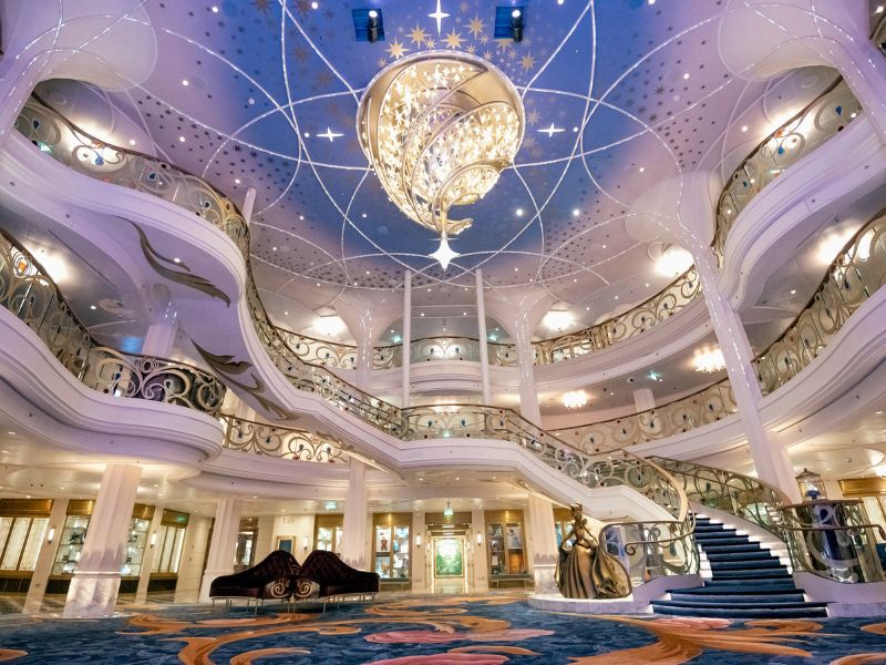 The Grand Hall on Disney Wish
