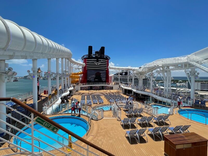 are disney cruise pools salt water