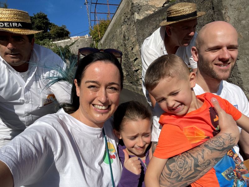 Cruise Mummy Funchal toboggan