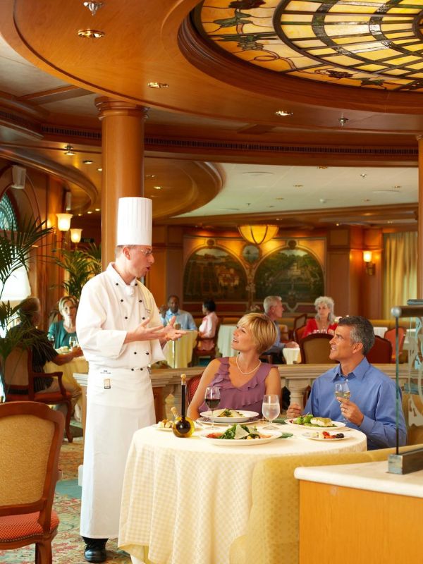 Emerald Princess - dining service