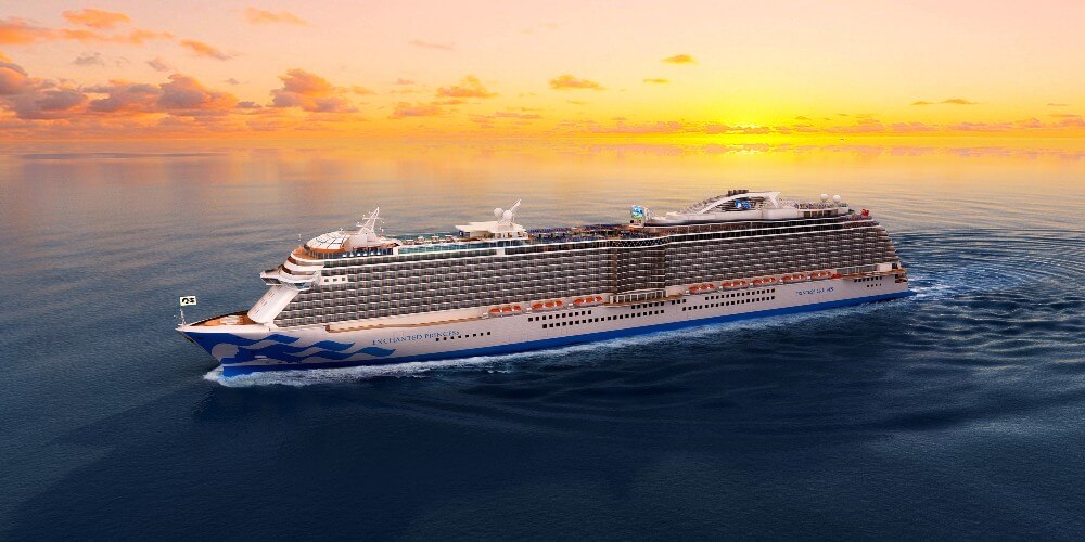 New ship Enchanted Princess will be sailing from Southampton in summer 2022