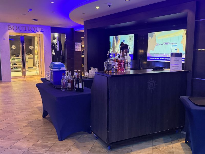pop up bar