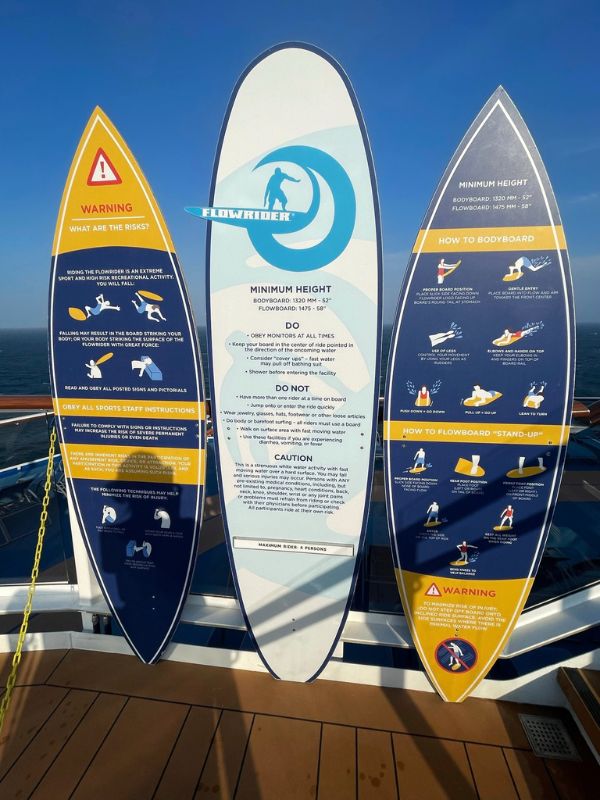 FlowRider height restrictions