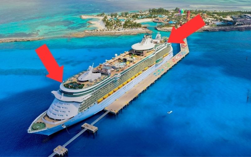 The worst cabins for seasickness on Freedom of the Seas