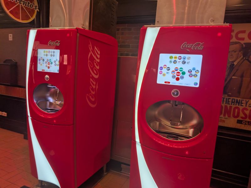 Freestyle Coke Machines Independence of the Seas