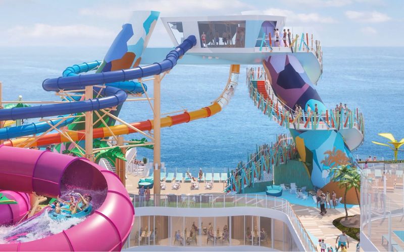 Frightening Bolt drop slide on Icon of the Seas