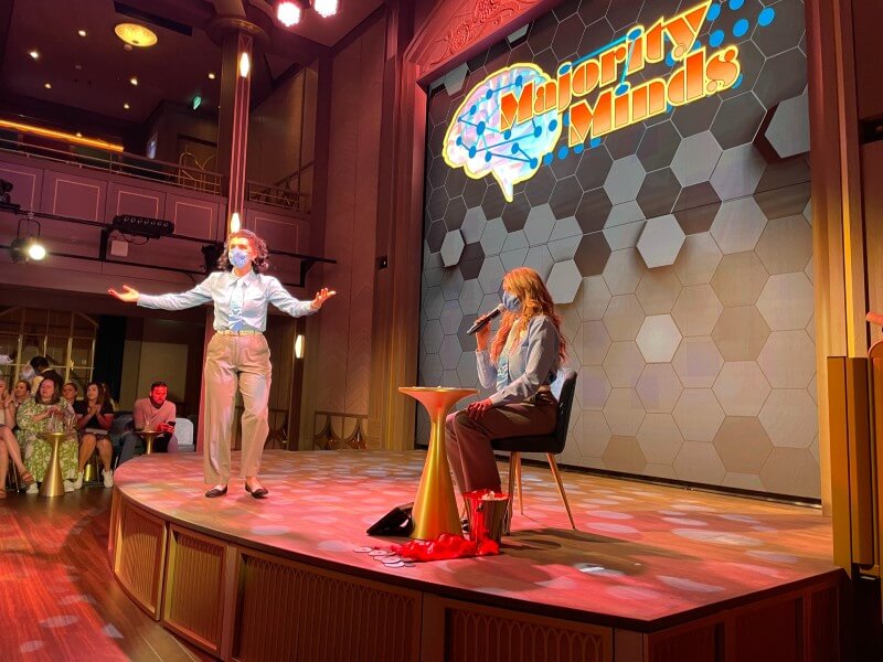 Disney Wish evening entertainment game show