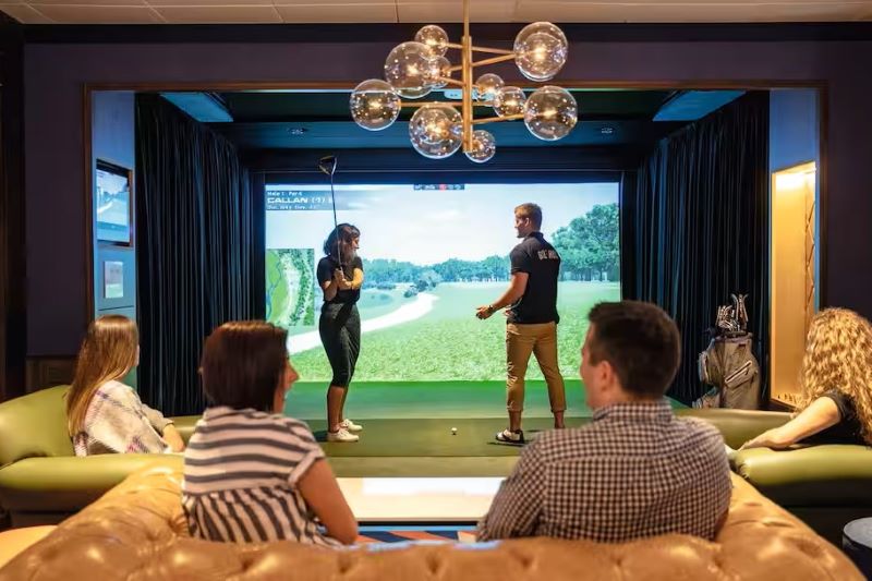 Marella Cruises golf simulator