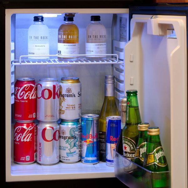 Holland America Line stocked minibar