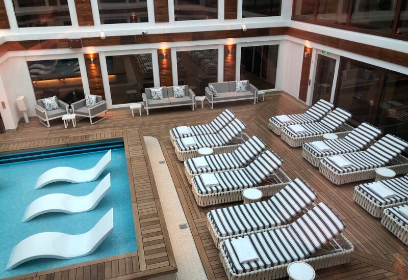 NCL Haven Courtyard and Sundeck