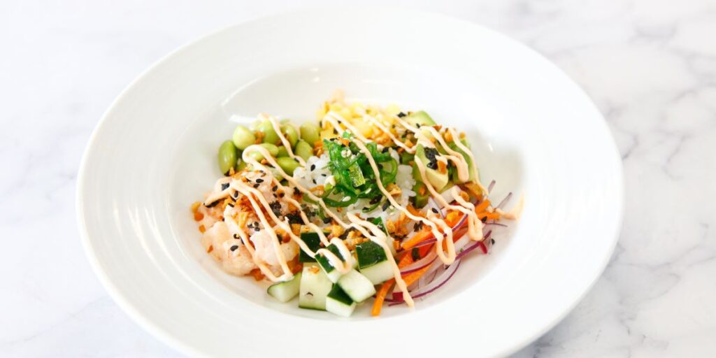 Hawaiian Salmon Poke on Carnival