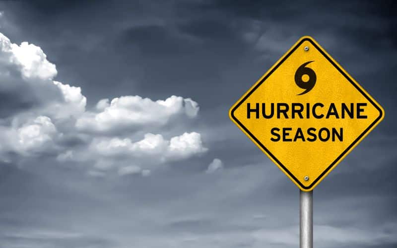 Hurricane Season sign